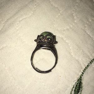 Sterling box ring....